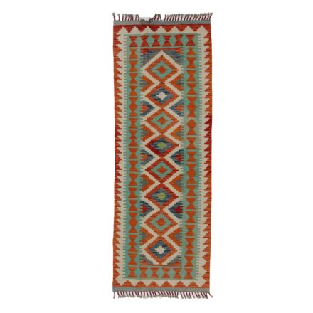 Kelim rug Chobi 72x200 hand woven Afghan Kelim rug