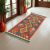 Kilim rug Chobi 67x194 hand woven Afghan Kilim rug