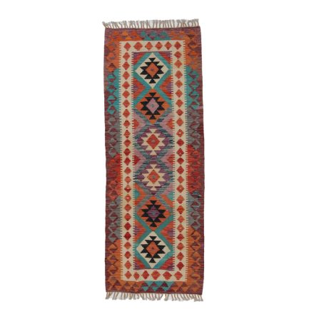 Kelim rug Chobi 74x197 hand woven Afghan Kelim rug