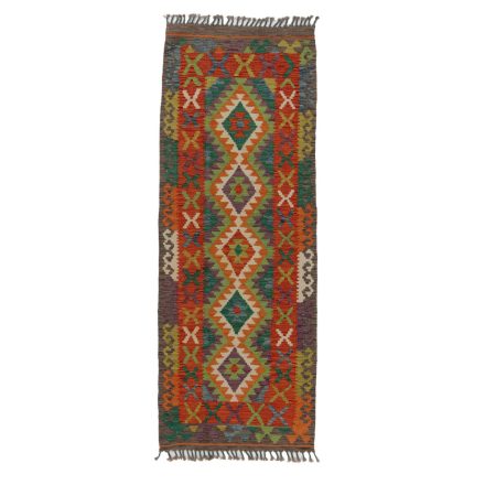 Kelim rug Chobi 77x203 handmade Afghan Kelim rug