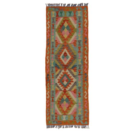 Kelim rug Chobi 76x206 handmade Afghan Kelim rug