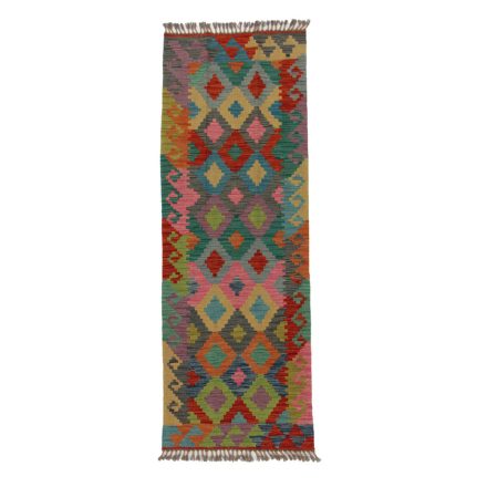 Kelim rug Chobi 64x179 handmade Afghan Kelim rug