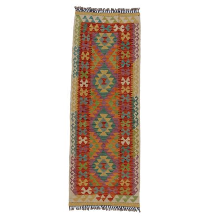 Kelim rug Chobi 72x195 handmade Afghan Kelim rug