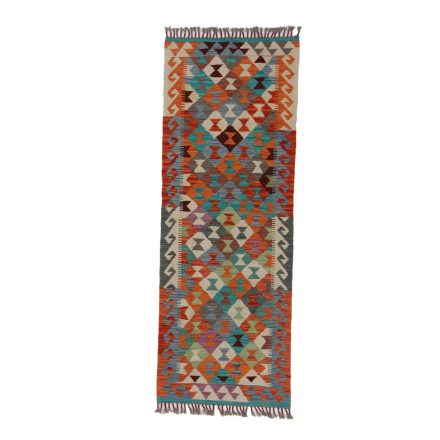 Kelim rug Chobi 74x203 handmade Afghan Kelim rug