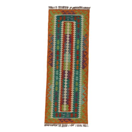 Kelim rug Chobi 75x204 handmade Afghan Kelim rug