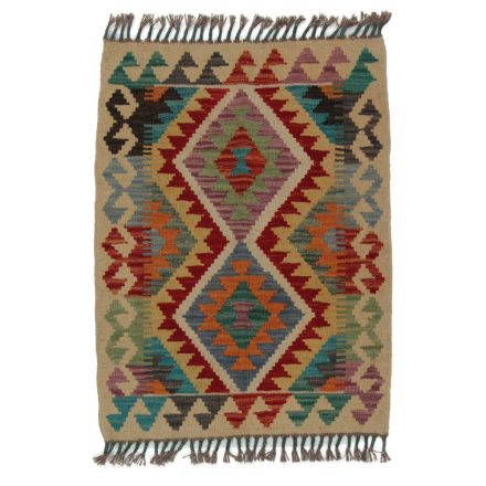 Ethnic Kelim rug Chobi 62x80 hand woven Afghan Ethnic Kelim rug