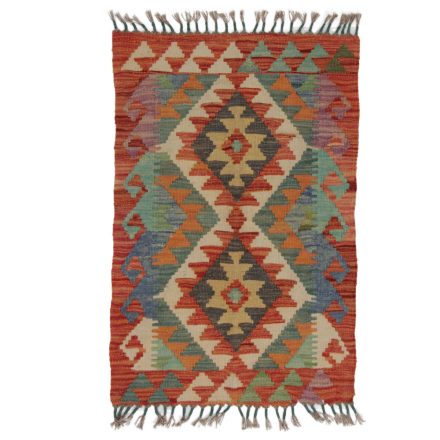 Ethnic Kelim rug Chobi 91x60 hand woven Afghan Ethnic Kelim rug