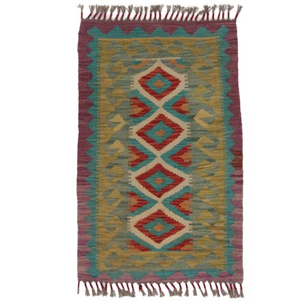 Ethnic Kelim rug Chobi 94x58 hand woven Afghan Ethnic Kelim rug