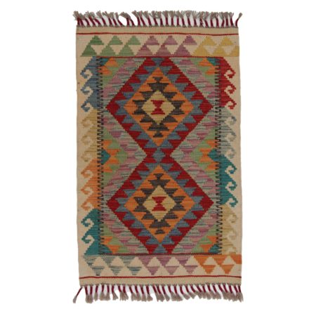 Ethnic Kelim rug Chobi 92x59 hand woven Afghan Ethnic Kelim rug