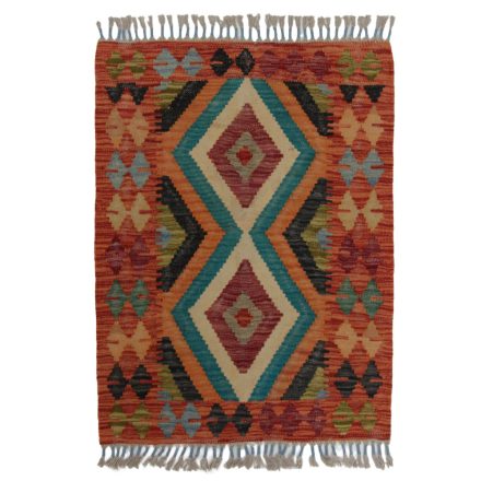 Ethnic Kelim rug Chobi 87x65 hand woven Afghan Ethnic Kelim rug