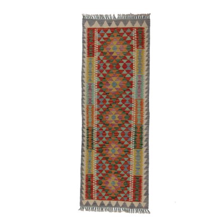 Kelim rug Chobi 68x184 handmade Afghan Kelim rug