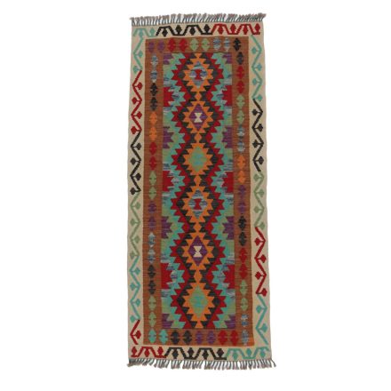 Kelim rug Chobi 83x199 handmade Afghan Kelim rug