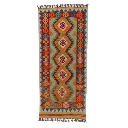 Kelim rug Chobi 86x196 handmade Afghan Kelim rug