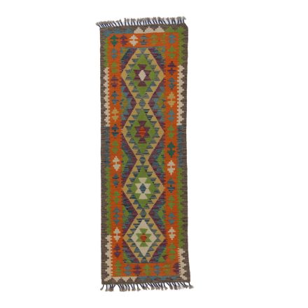 Kelim rug Chobi 70x209 handmade Afghan Kelim rug
