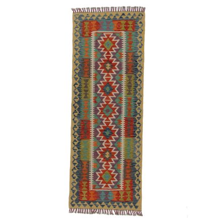 Kelim rug Chobi 72x196 handmade Afghan Kelim rug