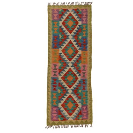 Kelim rug Chobi 75x199 handmade Afghan Kelim rug