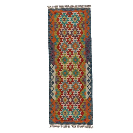 Kelim rug Chobi 74x198 handmade Afghan Kelim rug