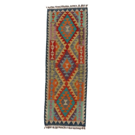 Kelim rug Chobi 74x205 handmade Afghan Kelim rug