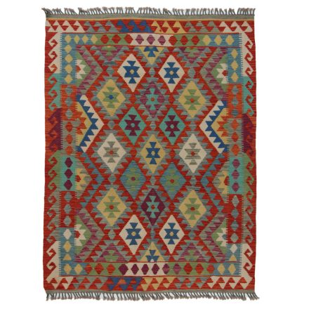 Kelim rug Chobi 203x153 hand woven Afghan Kelim rug