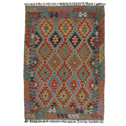 Kelim rug Chobi 133x184 hand woven Afghan Kelim rug