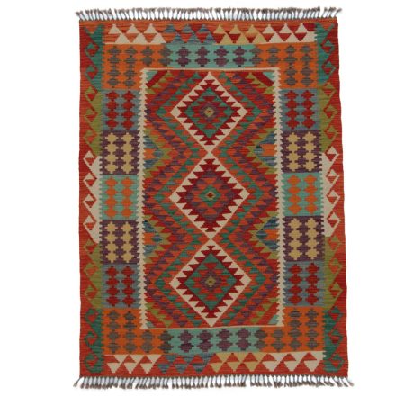 Kelim rug Chobi 172x129 hand woven Afghan Kelim rug