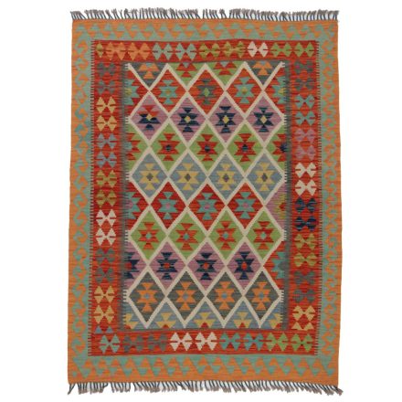 Kelim rug Chobi 195x150 hand woven Afghan Kelim rug