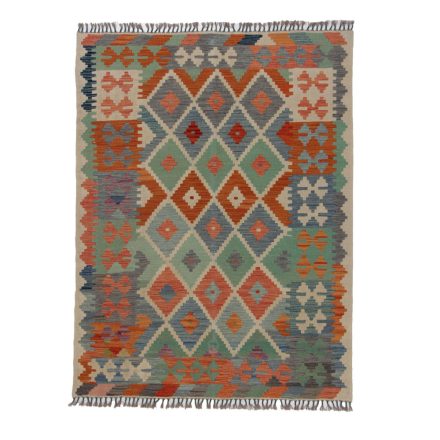 Kelim rug Chobi 199x149 hand woven Afghan Kelim rug