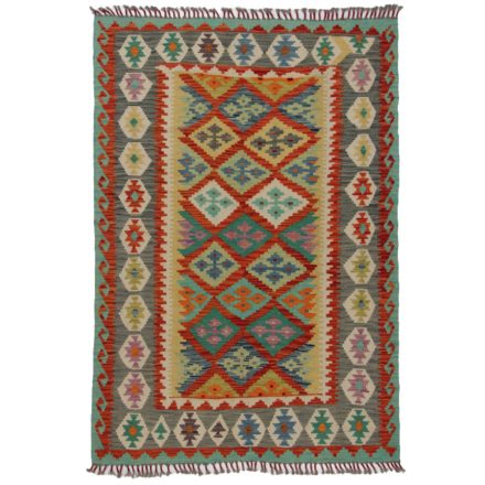 Kelim rug Chobi 186x128 hand woven Afghan Kelim rug