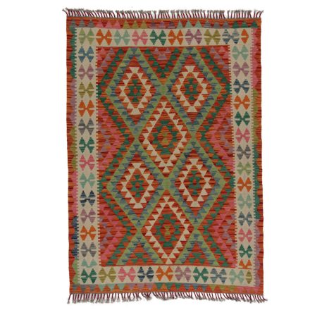 Kelim rug Chobi 130x182 hand woven Afghan Kelim rug