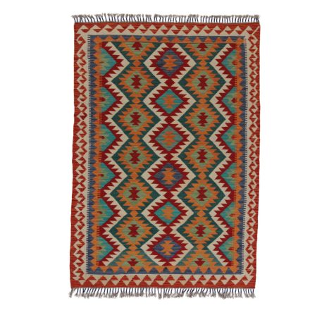 Kelim rug Chobi 126x178 hand woven Afghan Kelim rug