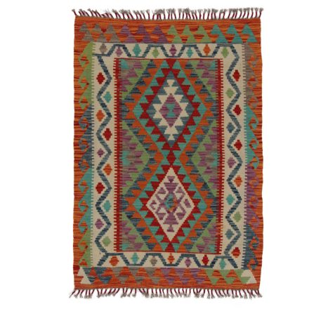 Kelim rug Chobi 103x146 hand woven Afghan Kelim rug