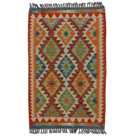 Kelim rug Chobi 128x83 hand woven Afghan Kelim rug