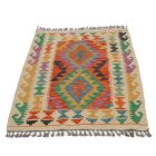 Kilim rug Chobi 127x82 hand woven Afghan Kilim rug