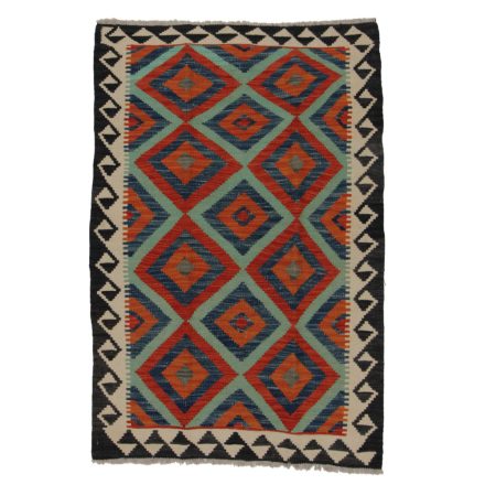 Kelim rug Chobi 126x87 hand woven Afghan Kelim rug