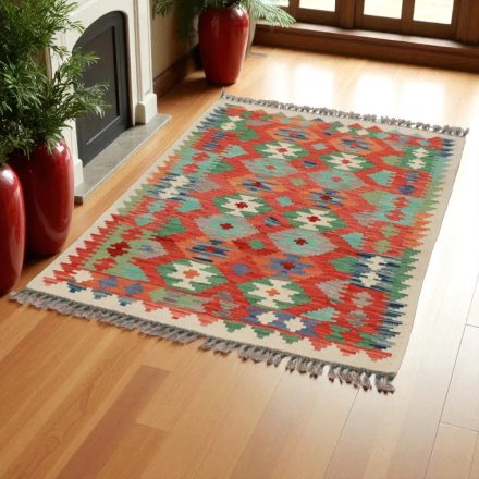 Kilim rug Chobi 147x100 handmade afghan wool kilim rug