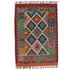 Kilim rug Chobi 125x87 handmade afghan wool kilim rug