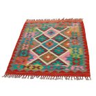 Kilim rug Chobi 125x87 handmade afghan wool kilim rug