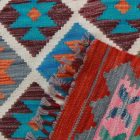 Kilim rug Chobi 125x87 handmade afghan wool kilim rug