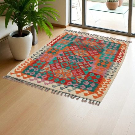Afghan Kelim rug Chobi 150x105 hand woven ethnic kilim