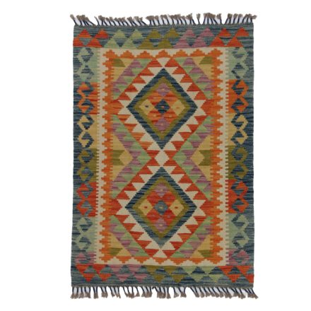 Kelim rug Chobi 126x86 hand woven Afghan Kelim rug