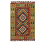 Kilim rug Chobi 128x87 hand woven Afghan Kilim rug