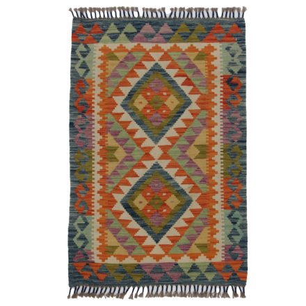 Kelim rug Chobi 128x83 hand woven Afghan Kelim rug