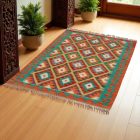 Kilim rug Chobi 149x103 handmade afghan wool kilim rug