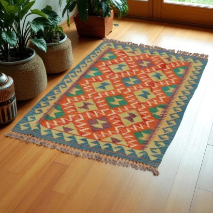 Kilim rug Chobi 125x78 hand woven Afghan Kilim rug