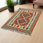 Kilim rug Chobi 125x84 hand woven Afghan Kilim rug
