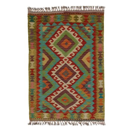 Kelim rug Chobi 92x132 hand woven Afghan Kelim rug