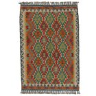 Afghan Kilim rug Chobi 150x98 handmade flat woven rug