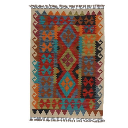 Kelim rug Chobi 100x146 hand woven Afghan Kelim rug