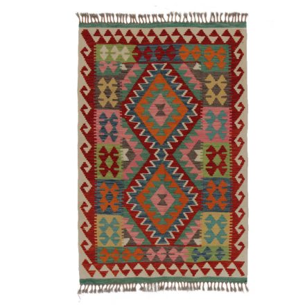 Kelim rug Chobi 100x151 hand woven Afghan Kelim rug