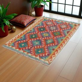 Kilim rug Chobi 98x161 hand woven Afghan Kilim rug